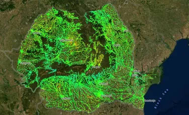 Câteva zone din România se scufundă cu câțiva centimetri pe an și asta se vede și din satelit