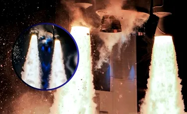 Imagini fabuloase cu lansarea rachetei Vulcan Centaur! De ce au apărut flăcări albastre?