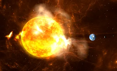 Pământul va fi lovit de furtuni geomagnetice cauzate de deschiderea a trei ”găuri” în Soare
