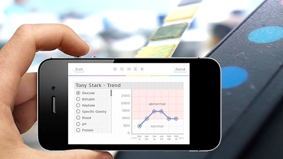 Telefonul mobil poate să detecteze peste 25 de afecţiuni analizând urina utilizatorului