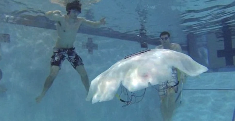 Gigantice meduze-robot vor patrula prin oceane (VIDEO)