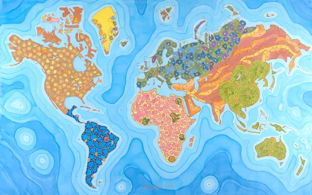 Frumoasa lume bolnavă: a fost realizată harta care indică bolile ce afectează populaţia fiecărui continent