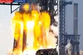 Un prototip Booster pentru Starship de la SpaceX, cuprins de flăcări. Acțiune planificată sau accident?