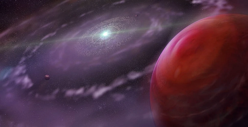 Astronomii au detectat vapori de apă în atmosfera unei planete îndepărtate