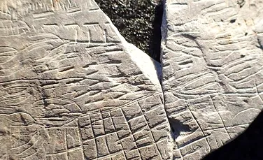 Această piatră, veche de 5.000 de ani, este una dintre primele hărţi din lume
