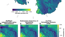 O nouă hartă dezvăluie peisajul ascuns sub Antarctica în detalii fără precedent