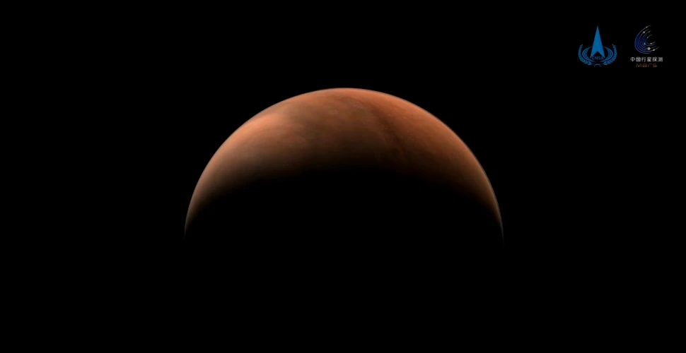 Imagini uimitoare cu planeta Marte, trimise de sonda spațială Tianwen-1 a Chinei