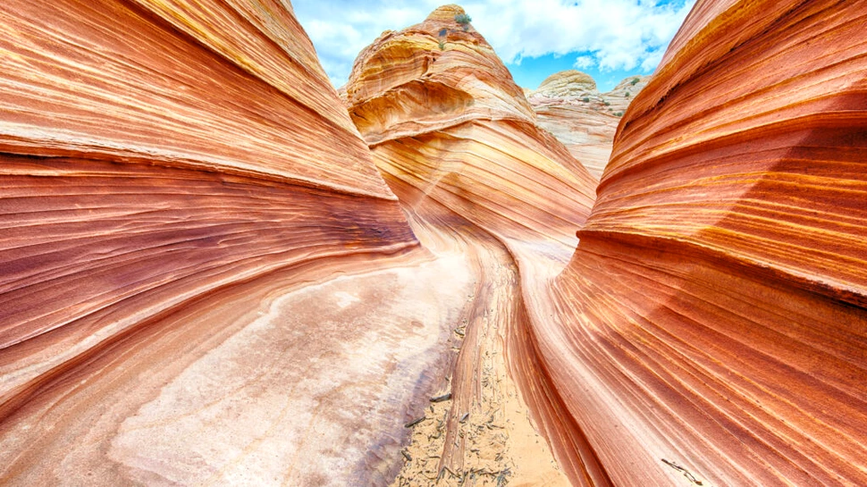 Valul din Arizona, minunea geologică care s-a format în 190 de milioane de ani