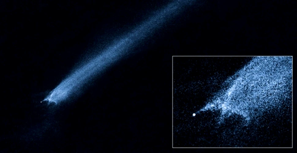 Hubble surprinde in premiera o posibila coliziune intre asteroizi