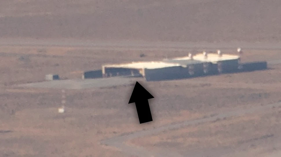 Noi imagini surprinse la Zona 51 stârnesc speculații. Obiectul misterios observat de un fotograf amator