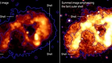 Marea Erupție din anii 1840, revizitată de Observatorul Chandra cu raze X