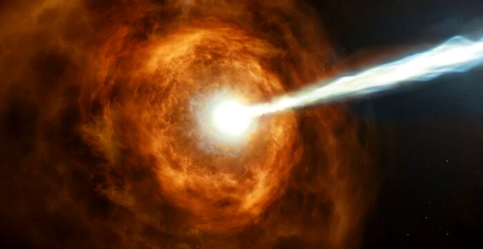Astronomii au detectat cea mai intensă lumină din Univers, o explozie de raze gamma, după 50 de ani de aşteptare