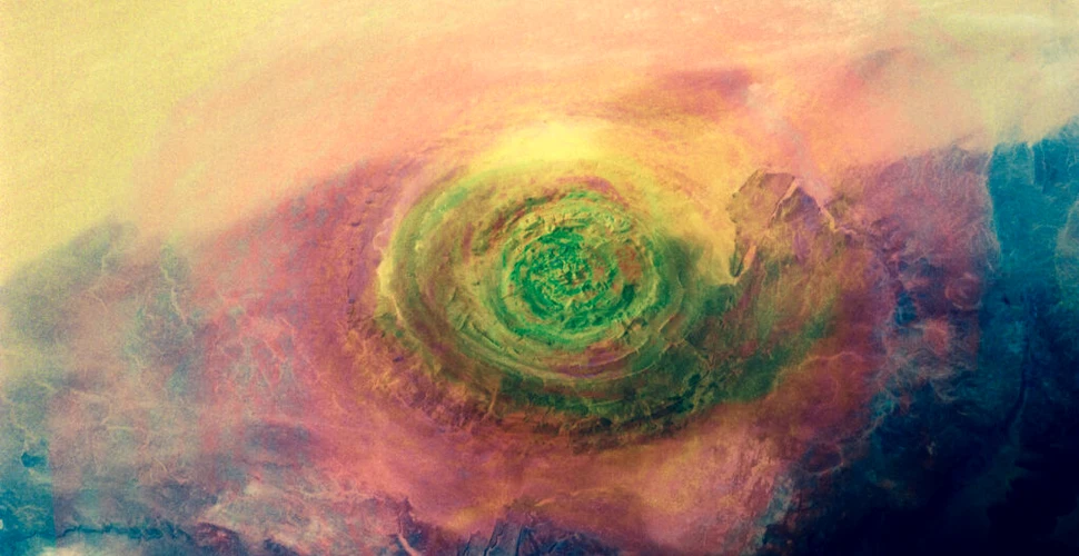 „Ochiul Saharei”, un mister geologic care privește în spațiu