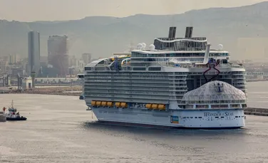 Cea mai mare navă de croazieră din lume își face debutul. Lucrările de construire au durat trei ani