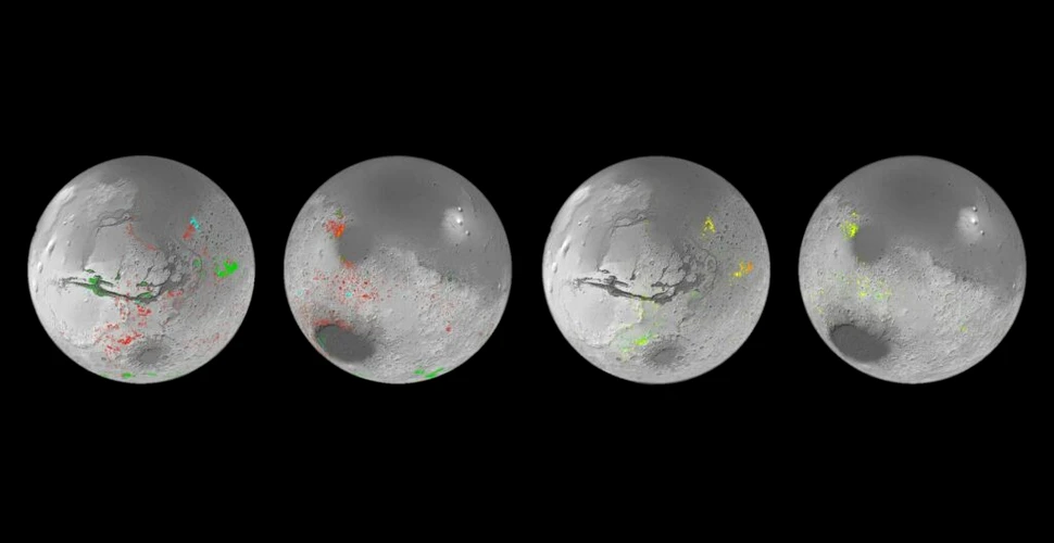 O hartă ne dezvăluie unde putem găsi apă pe Marte