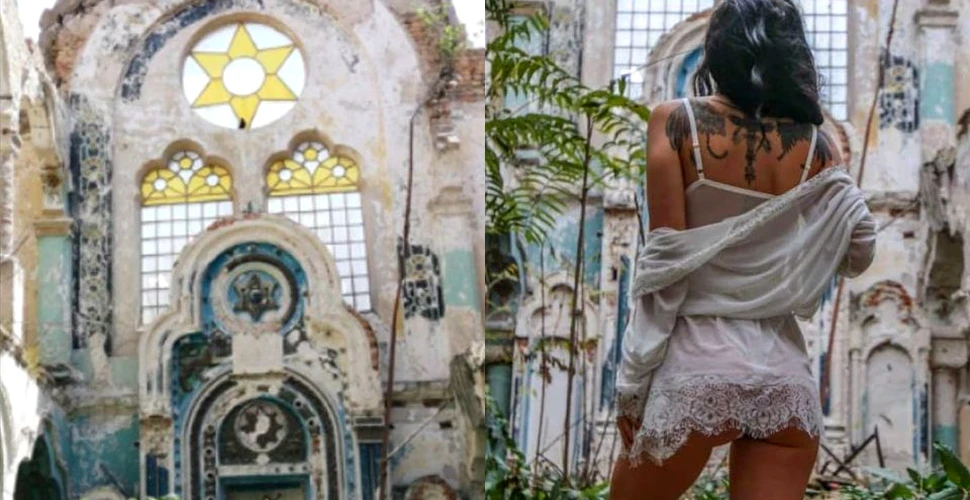 Imagini indecente în ruinele Sinagogii din Constanţa. ”Suntem indignaţi. Nu le-a dat nimeni acordul”