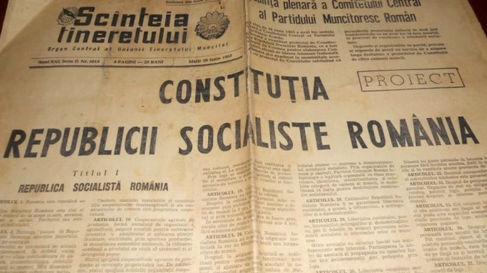 Ultima Constituţie comunistă, instrumentul folosit pentru iluzii şi control