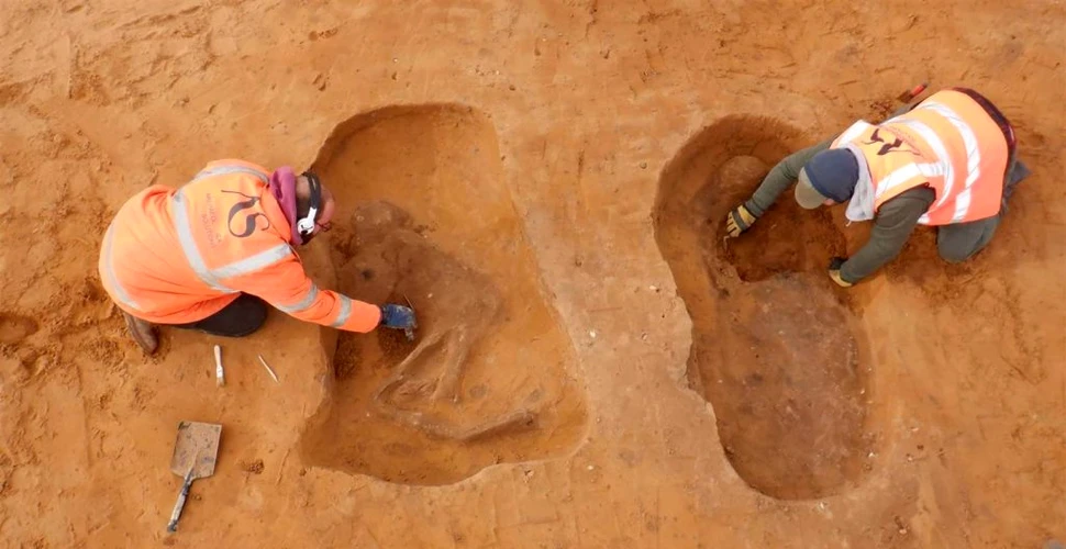 Arheologii au descoperit un cimitir anglo-saxon  care surprinde trecerea la creștinism
