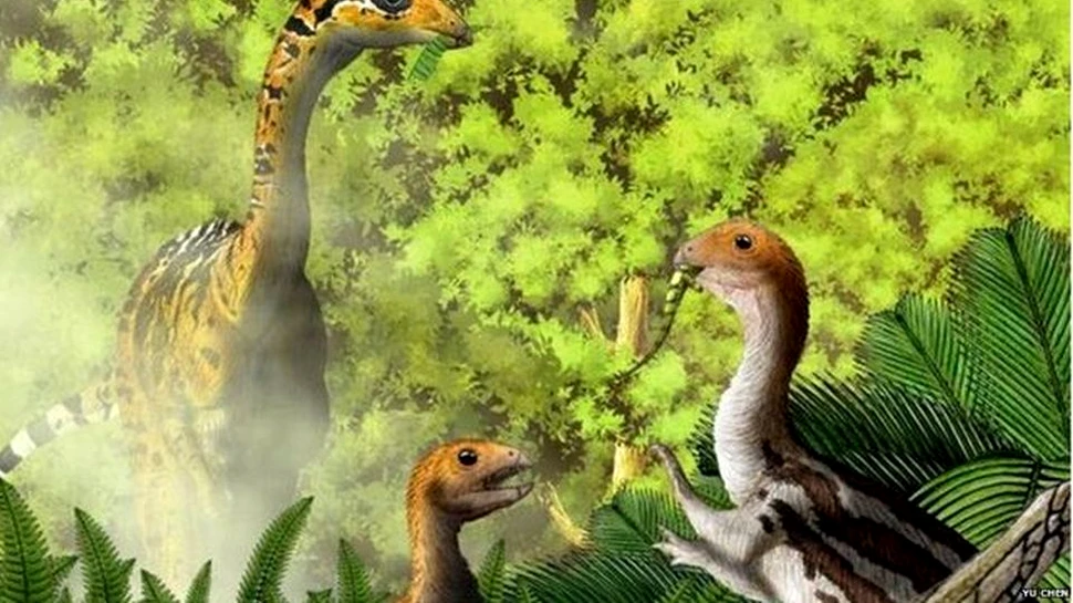 Evoluţia INCREDIBILĂ  a unei specii de dinozauri ,,La nicio altă fosilă a unei vertrebrate nu a fost observată această particularitate”