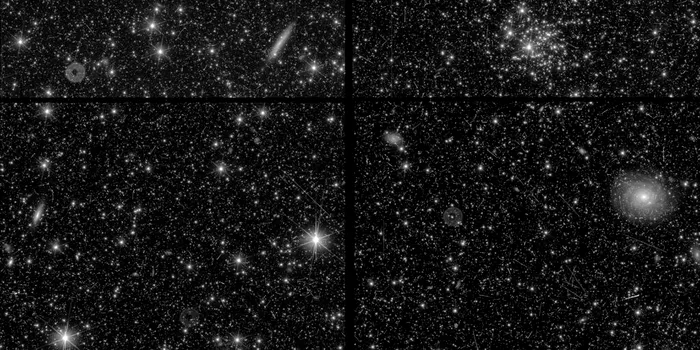 Telescopul Euclid dezvăluie primele imagini cu „Universul întunecat”
