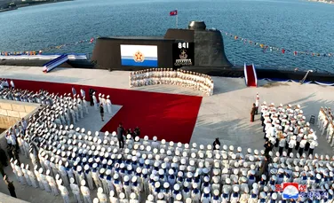 Coreea de Nord a lansat primul său submarin tactic dotat cu armament nuclear
