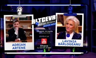 Începe un nou sezon „Altceva cu Adrian Artene”! Reputatul profesor doctor LAVINIA BÂRLOGEANU ne spune cum putem „învinge” MOARTEA și ce mesaje primim DE DINCOLO