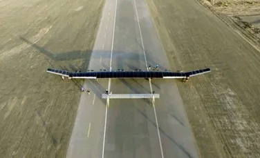 Proiect inedit al chinezilor: o dronă cu anvergura aripilor de 40 de metri este alimentată solar şi poate sta în aer luni de zile – FOTO