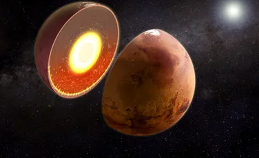 O structură masivă găsită sub suprafața planetei Marte confirmă o teorie mai veche