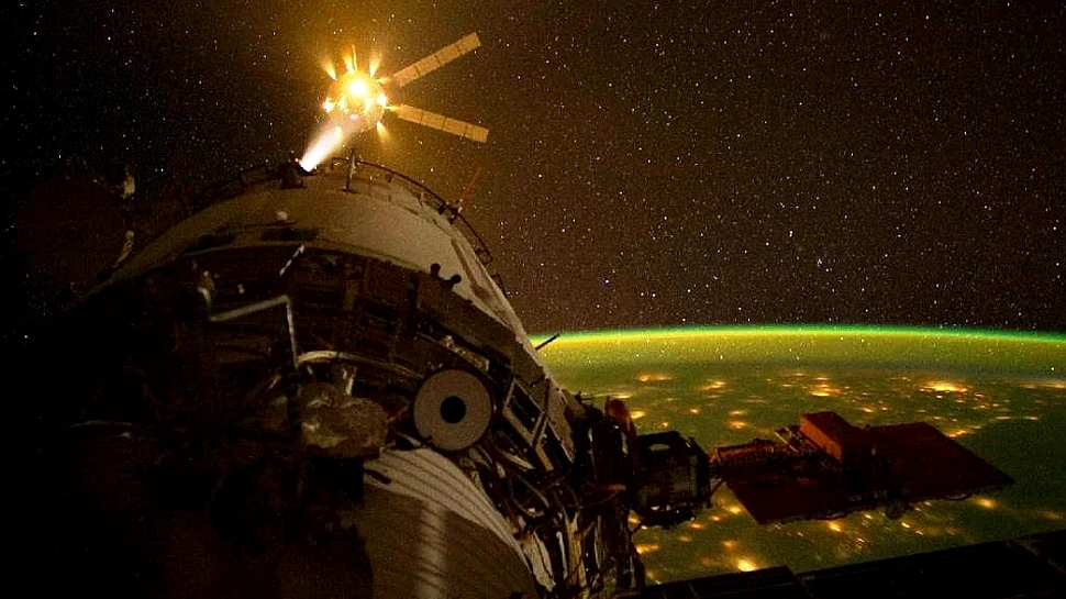 Un astronaut american a surprins o imagine spectaculoasă în spaţiu (FOTO)