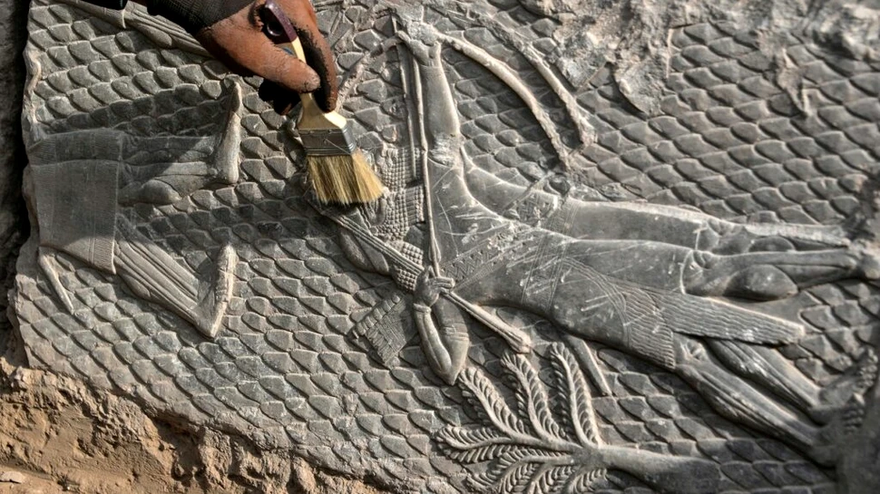 Sculpturi uimitoare vechi de mii de ani, descoperite în Irak