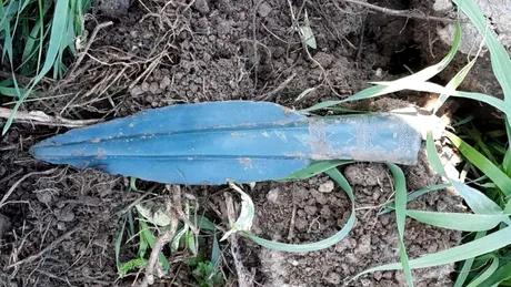 Vârfuri de lance din anul 1500 înainte de Hristos, găsite pe un câmp din Teleorman