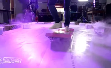 Un grup de inventatori a creat un hoverboard funcțional