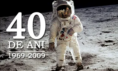 40 de ani de la aselenizare, 40 de ani de cand omul a ajuns pe Luna