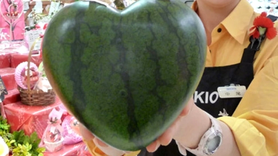 Pepenii in forma de inima cuceresc Japonia