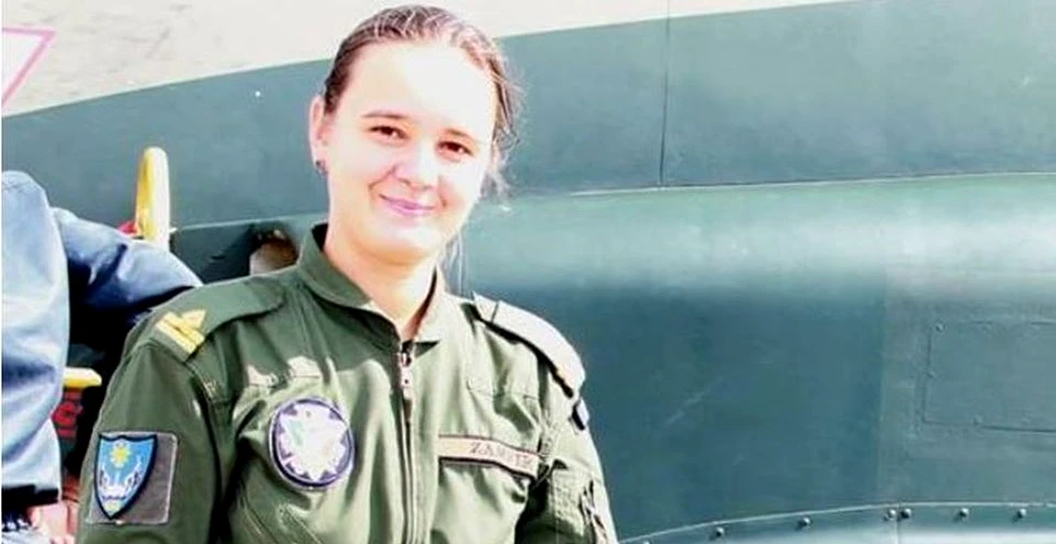 Diana Zamfir este prima femeie din Forţele Aeriene care a zburat cu un avion cu reacţie în simplă comandă pe timp de noapte