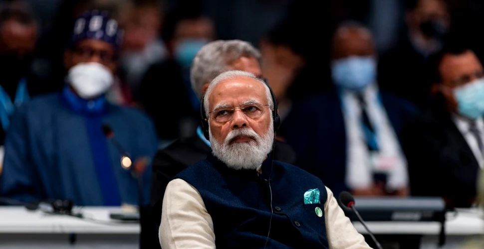 Narendra Modi a anunțat că India va încerca să atingă neutralitate climatică în anul 2070