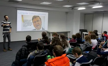 4000 de elevi români au dat viaţă personajelor din Minecraft la Hour of Code