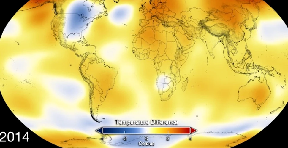 Este oficial: 2014 a fost cel mai călduros an înregistrat vreodată