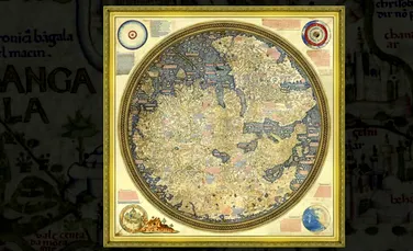Celebra hartă a lumii creată de Fra Mauro poate fi explorată acum online