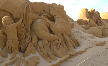 Cel mai mare festival de sculpturi în nisip debutează weekendul acesta. Ce poate admira publicul