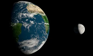 FOTO Cum arată Pământul şi Luna de la 64 milioane de kilometri depărtare. Imaginea UIMITOARE suprinsă de sonda Osiris-Rex