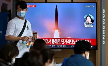 Coreea de Nord a lansat o rachetă balistică. „Este un act de provocare gravă”