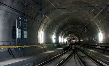 Cel mai lung tunel din lume a fost deschis traficului. Are 57 de kilometri şi o importanţă uriaşă