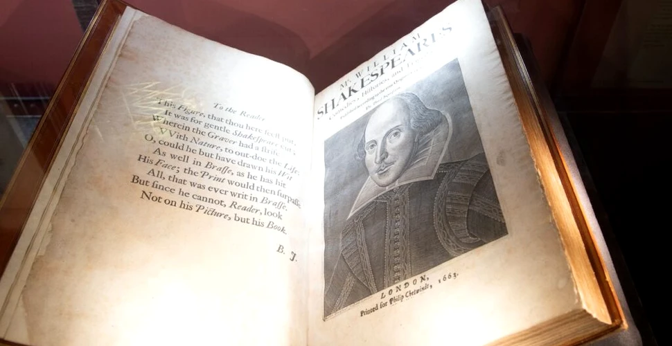 Exemplar al primei cărţi cu piese scrise de William Shakespeare, vândut pentru o sumă record