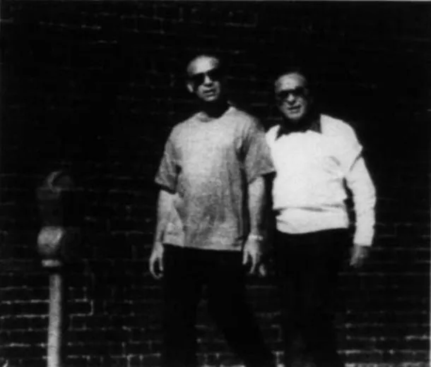 Liborio Bellomo (în stânga) şi Mike Generosso ( în dreapte) fotografiaţi de FBI