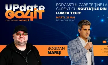 Lansare podcast Update Go4it. Cosmin Aioniță te ține la curent cu tot ce e nou în tehnologie și gaming