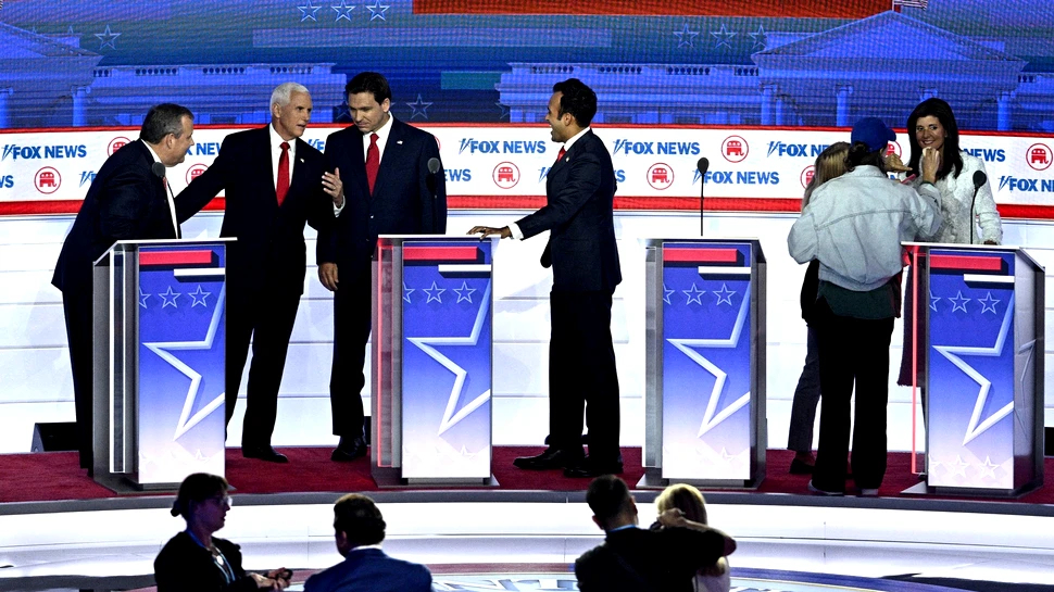 Schimb de replici între rivalii republicani la prima dezbatere pentru alegerile din 2024