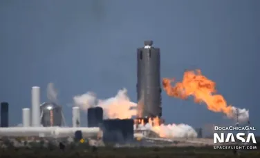 SpaceX a testat pentru a patra oară prototipul Starship SN4