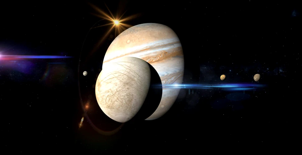 Cometele ar fi transportat ingredientele vieții pe Europa, luna lui Jupiter