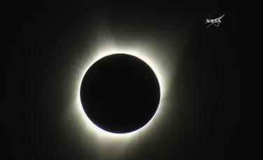 ECLIPSA totală de Soare 2017. Momentul în care soarele a fost acoperit de lună. VIDEO